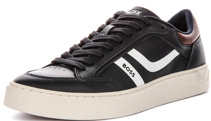 Boss Rhys In Navy For Men Sneaker