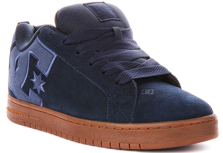 DC Shoes Court Graffik SE In Navy For Men