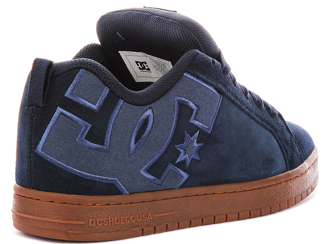 DC Shoes Court Graffik SE In Navy For Men