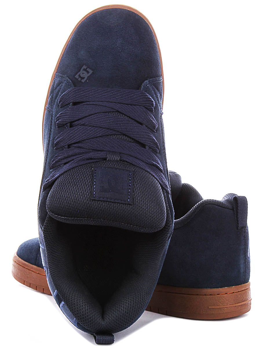 DC Shoes Court Graffik SE In Navy For Men