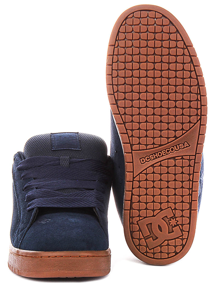 DC Shoes Court Graffik SE In Navy For Men