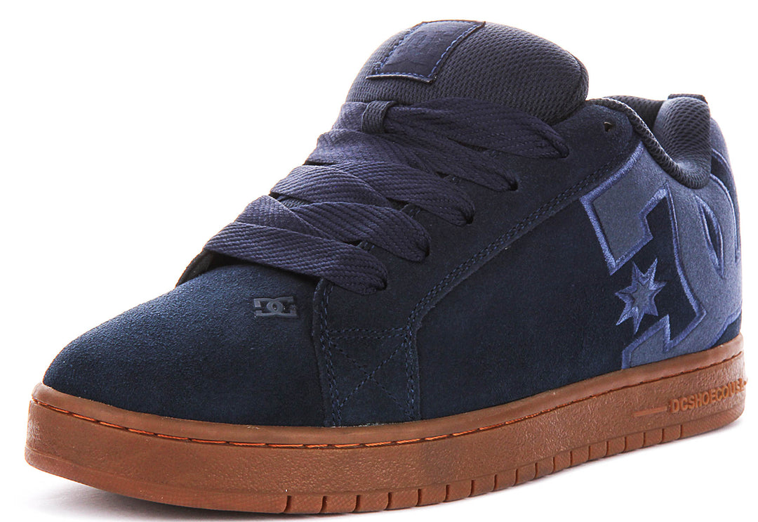 DC Shoes Court Graffik SE In Navy For Men