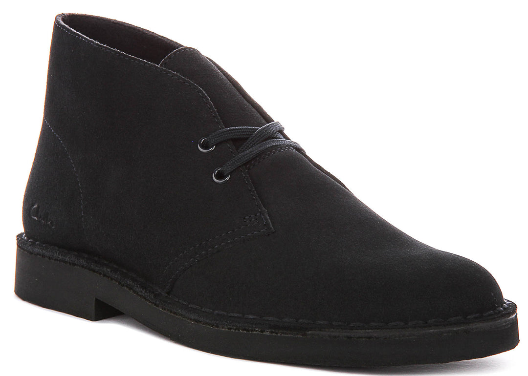 Clarks Desert Boot Evo In Navy For Men