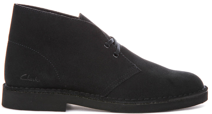 Clarks Desert Boot Evo In Navy For Men