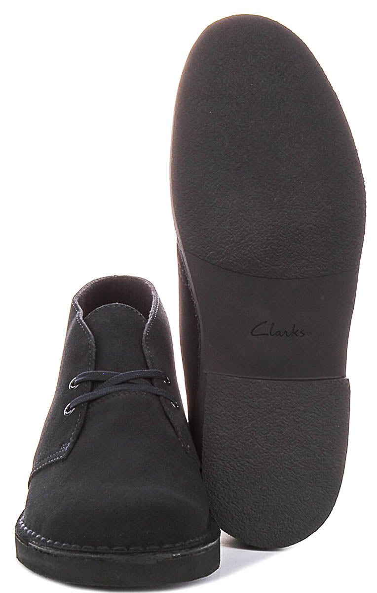 Clarks Desert Boot Evo In Navy For Men