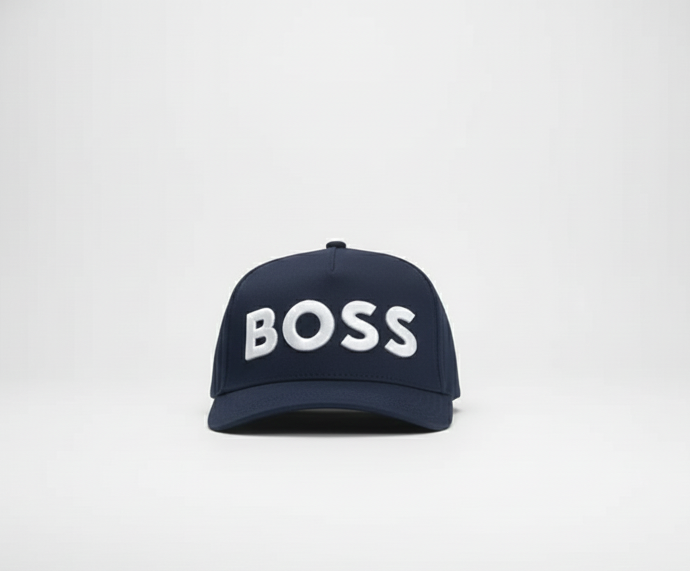 Boss Sevile Cap In Navy White