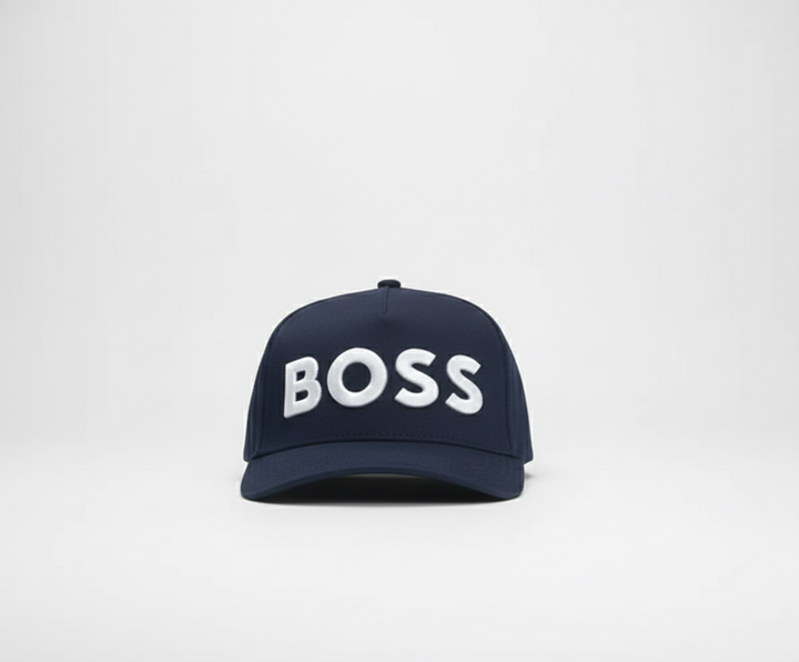 Boss Sevile Cap In Navy White