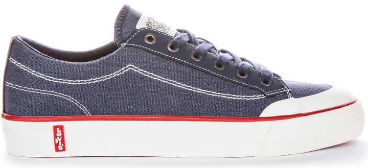 Levi LS2 Trainers In Navy Blue For Men