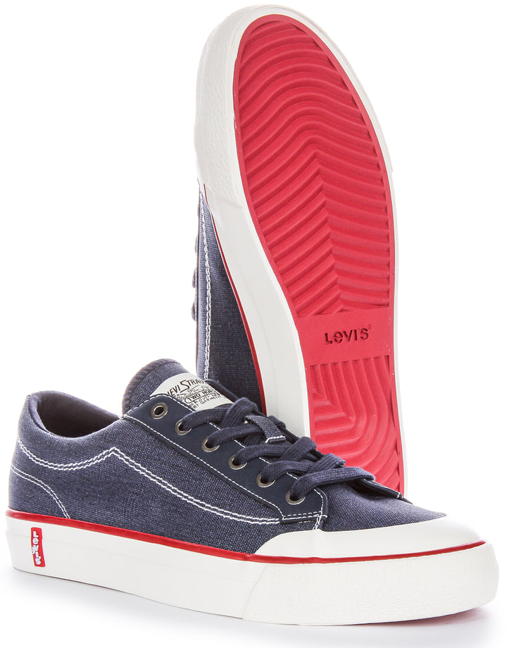 Levi LS2 Trainers In Navy Blue For Men