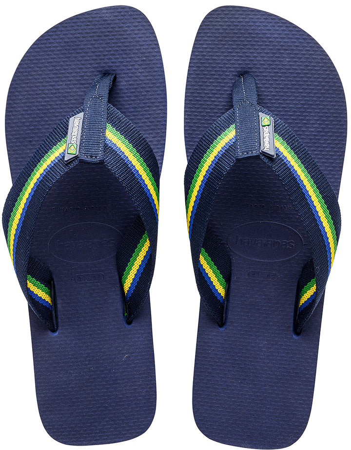 Havaianas Urban Brasil In Navy Blue For Men