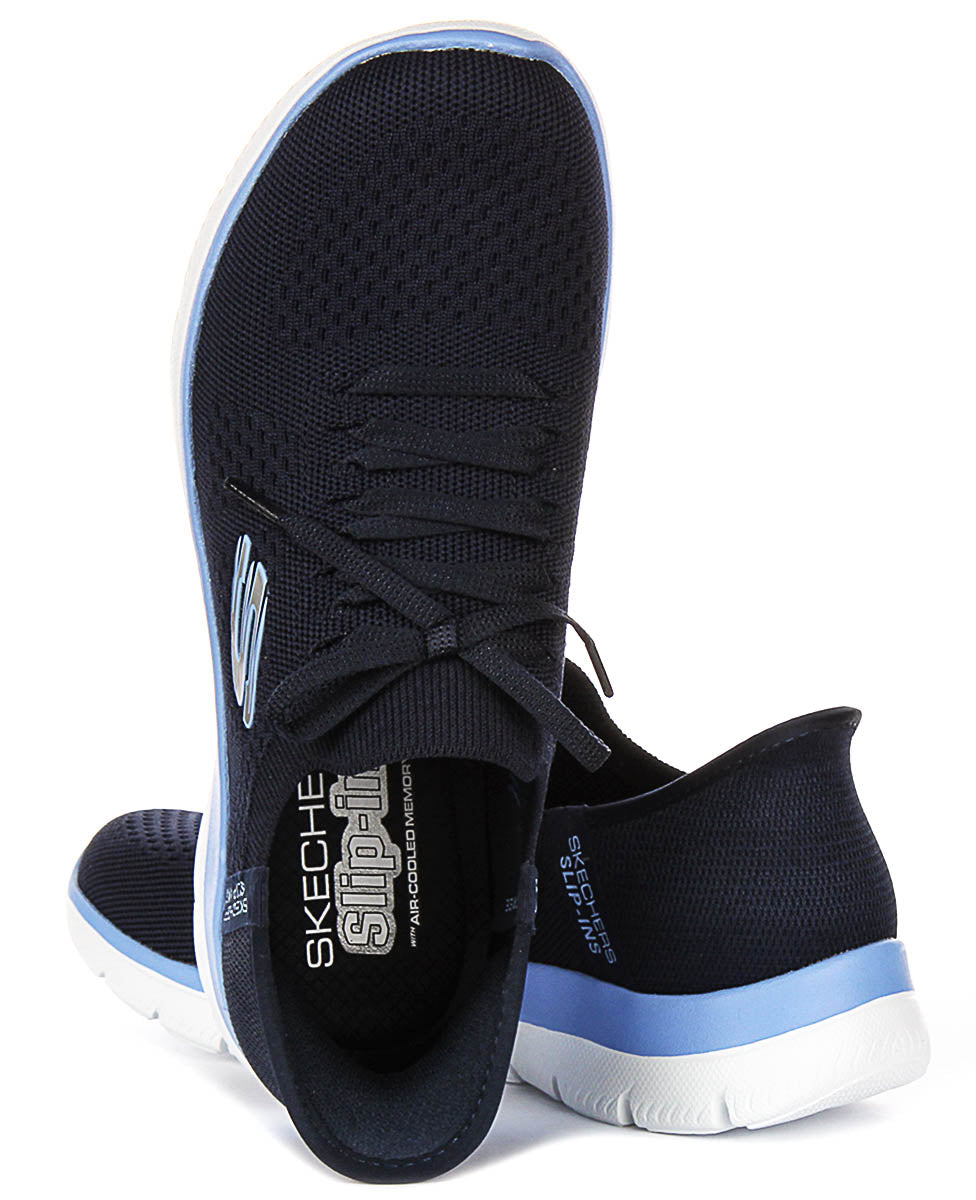 Skechers Summits - New Daily In Navy Blue For Women