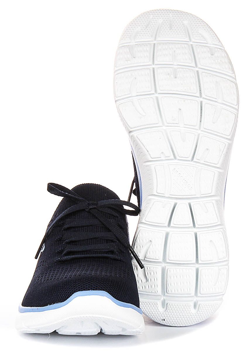 Skechers Summits - New Daily In Navy Blue For Women