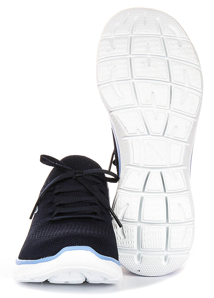 Skechers Summits - New Daily In Navy Blue For Women