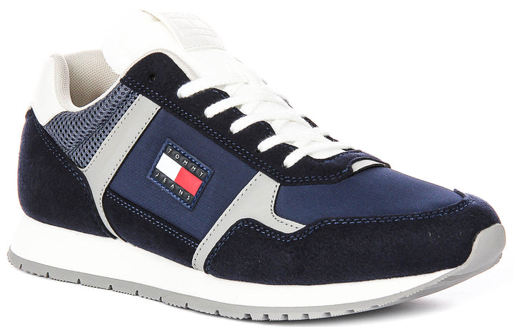 Tommy Jeans Casual Runner In Navy Blue For Men