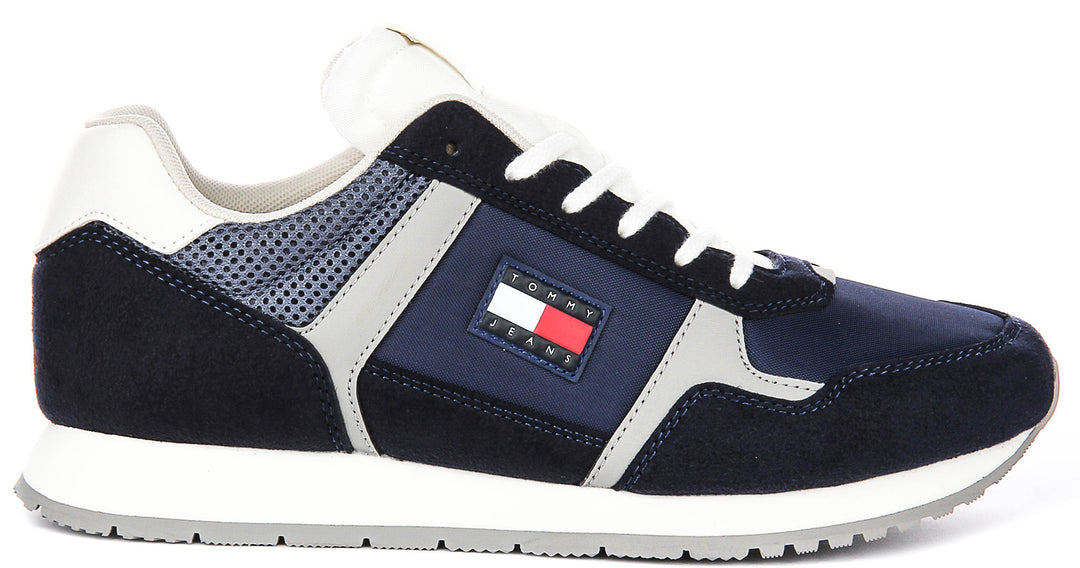 Tommy Jeans Casual Runner In Navy Blue For Men