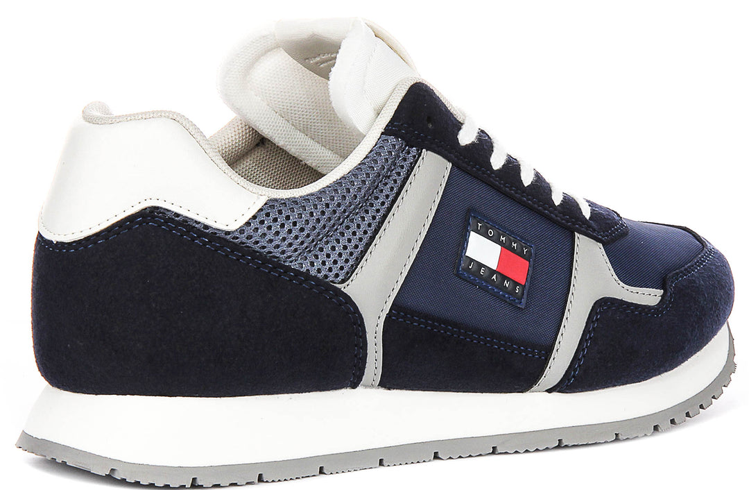 Tommy Jeans Casual Runner In Navy Blue For Men