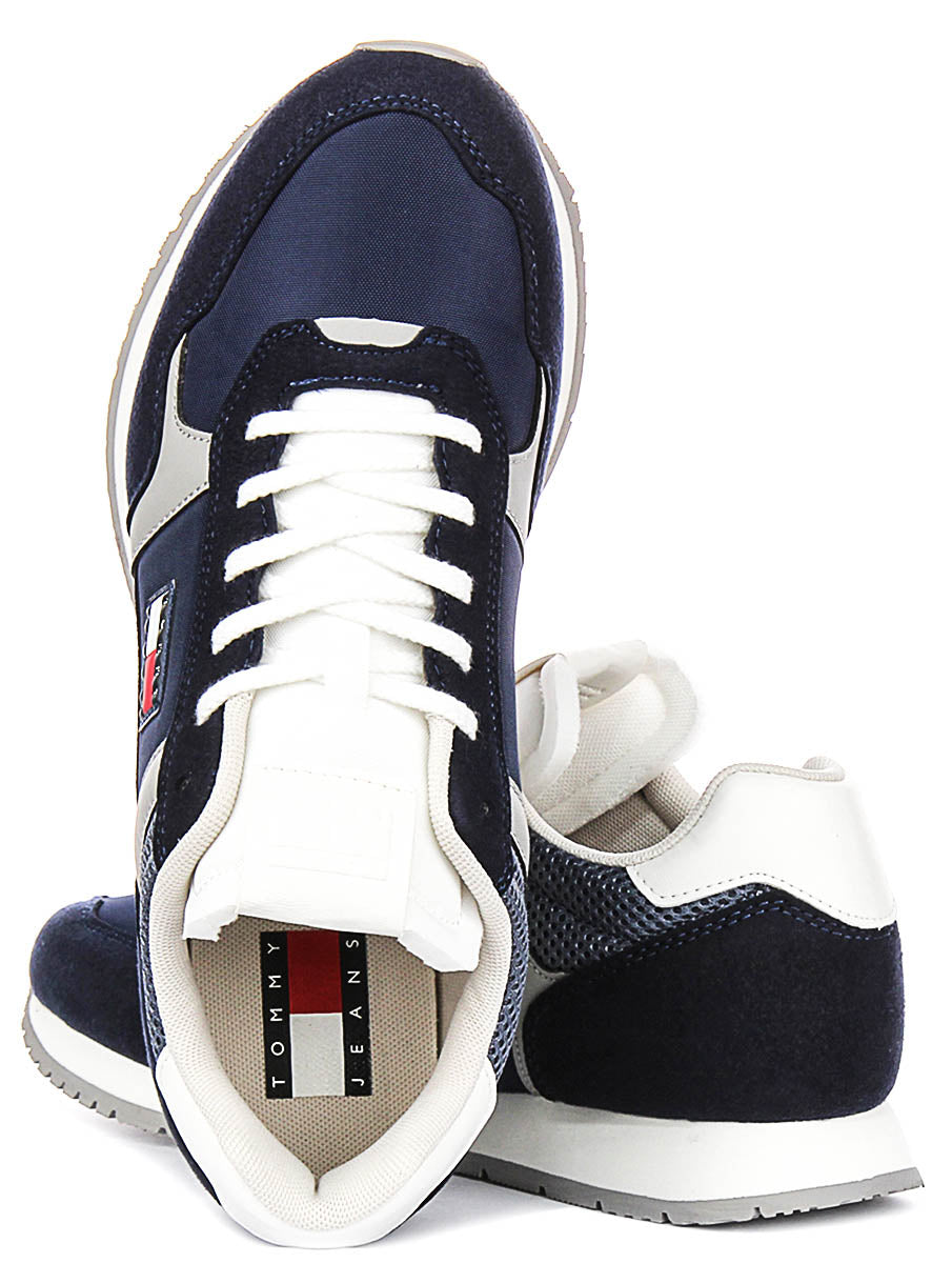 Tommy Jeans Casual Runner In Navy Blue For Men