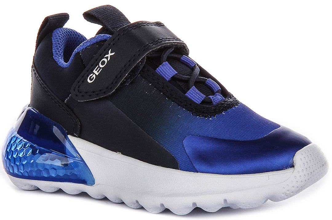 Geox J Ciberdron In Navy Blue For Infant