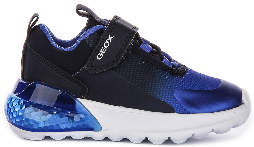 Geox J Ciberdron In Navy Blue For Infant