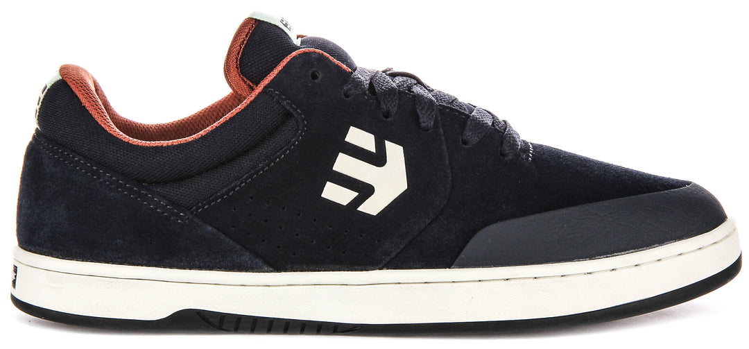 Etnies Marana In Navy Brown For Men