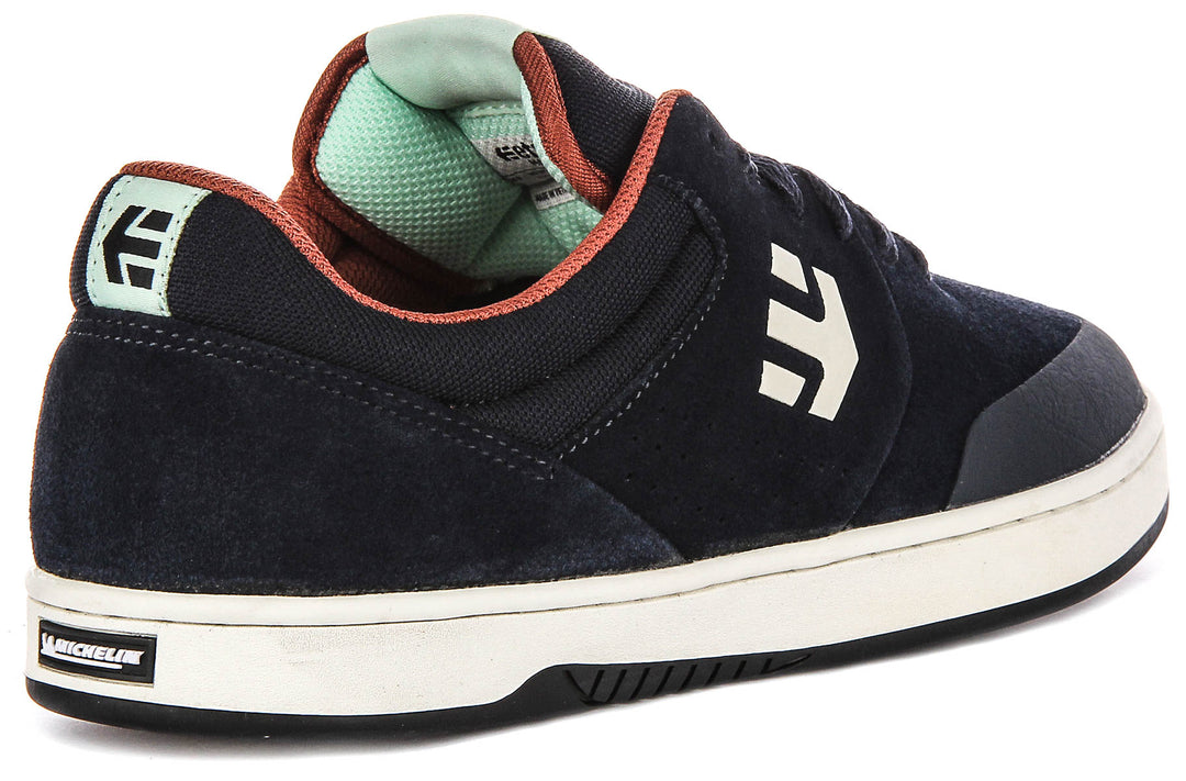 Etnies Marana In Navy Brown For Men