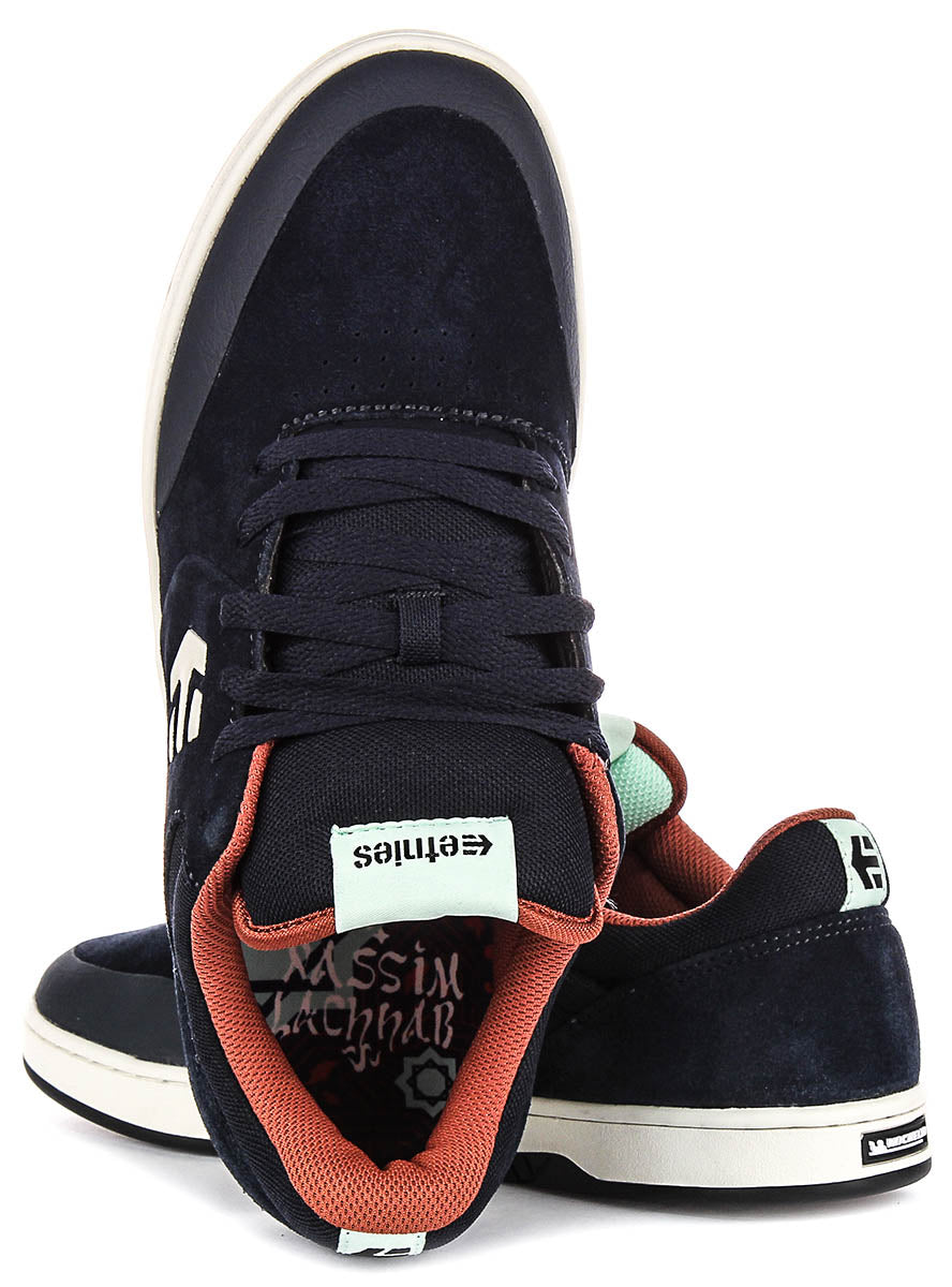 Etnies Marana In Navy Brown For Men