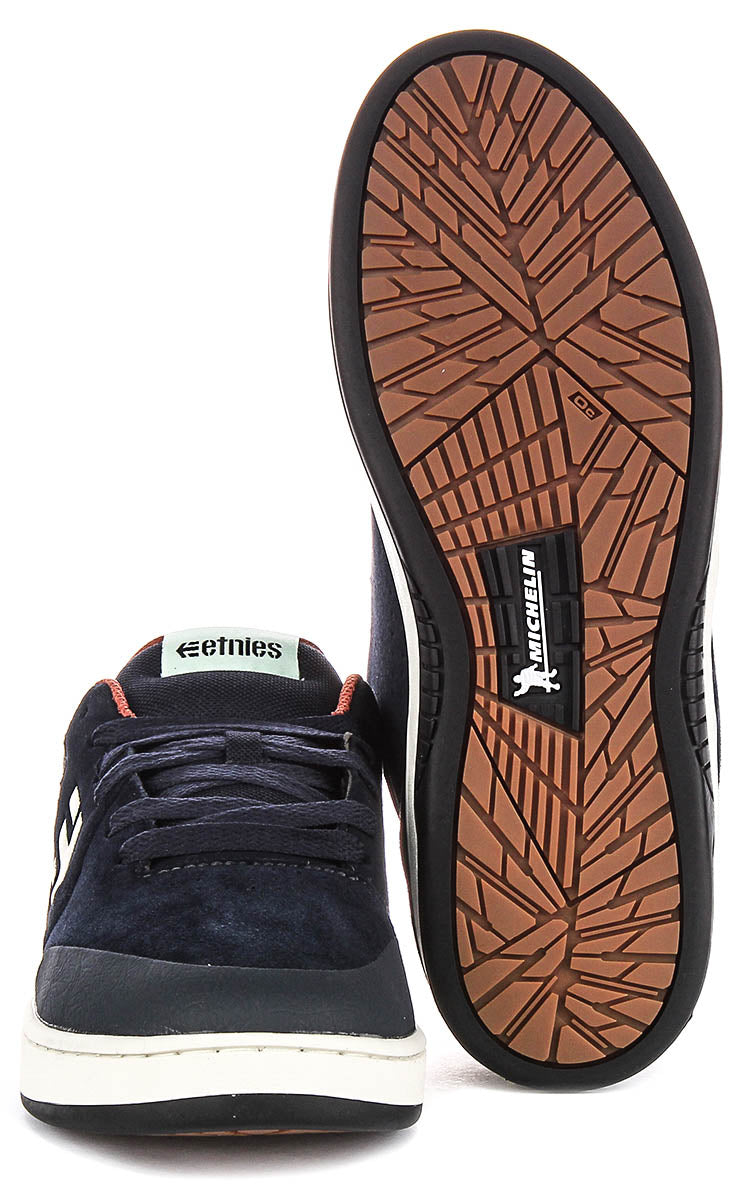 Etnies Marana In Navy Brown For Men