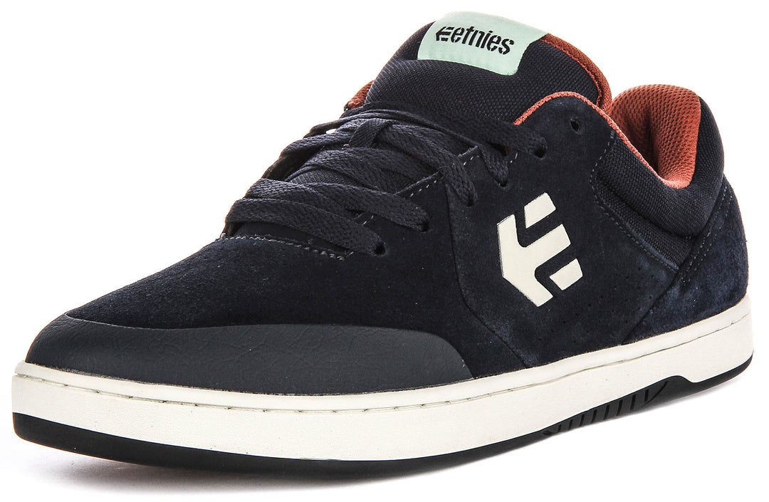 Etnies Marana In Navy Brown For Men