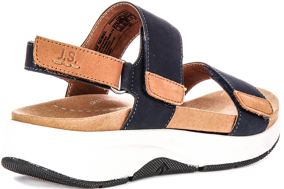 Josef Seibel Estelle 04 In Navy Brown For Women
