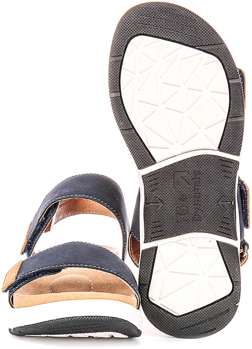 Josef Seibel Estelle 04 In Navy Brown For Women