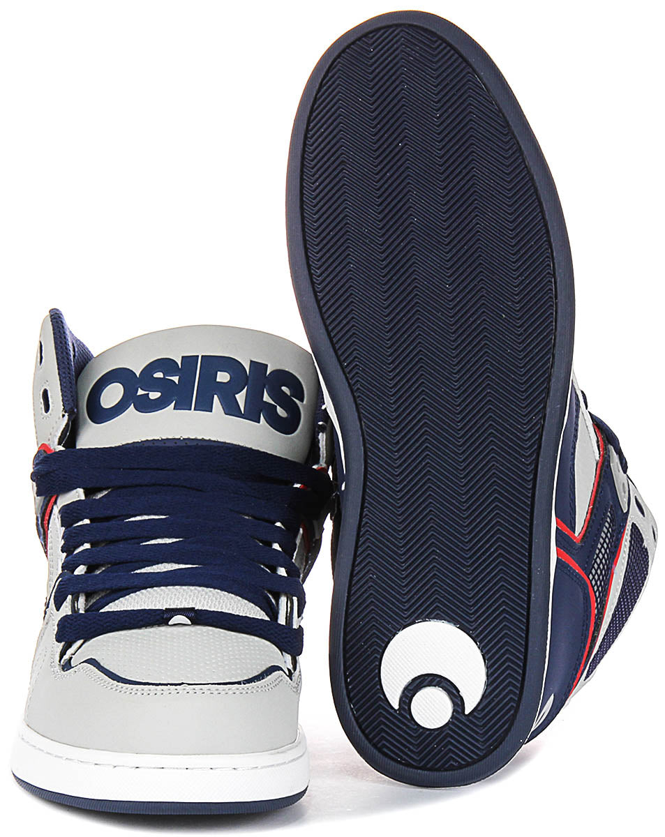 Osiris Nyc 83 CLK In Navy Grey For Men