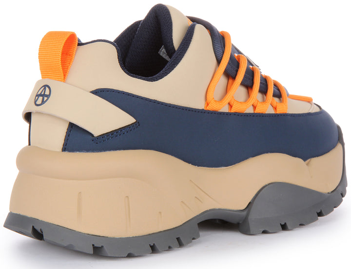 Acupuncture Gingypock In Navy Orange