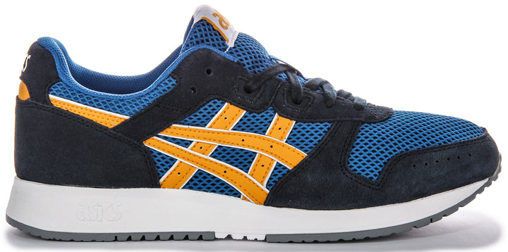 Asics Lyte Classic In Navy Orange