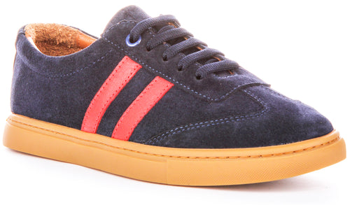 Justinreess England Sadie In Navy Red For Women