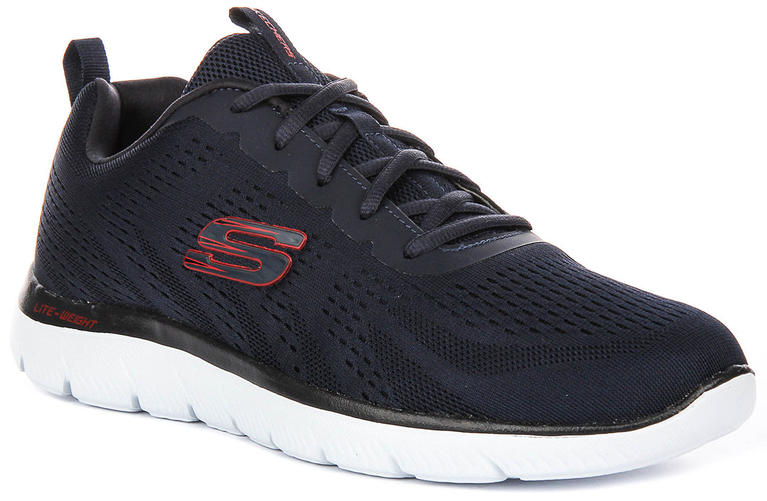 Skechers Summits - Torre In Navy Red For Men