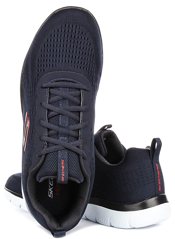 Skechers Summits - Torre In Navy Red For Men