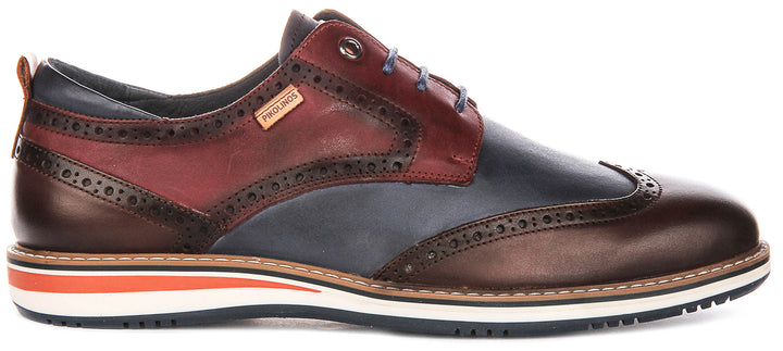 Pikolinos Avila In Navy Red For Men