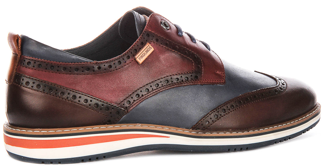 Pikolinos Avila In Navy Red For Men