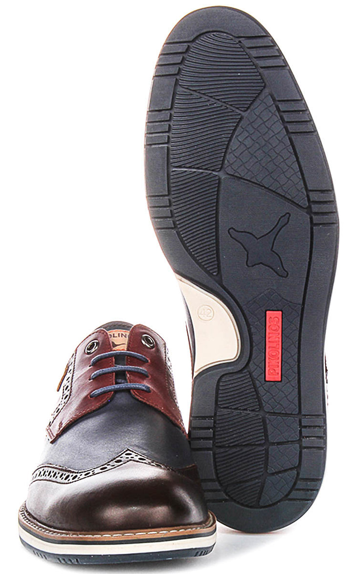 Pikolinos Avila In Navy Red For Men