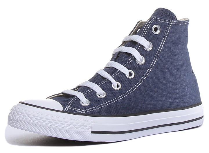 Converse All Star Hi In Navy White For Women