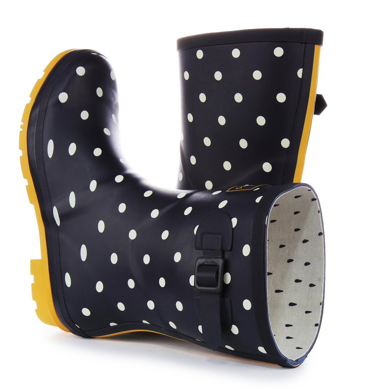 Joules Molly Welly In Navy White For Women