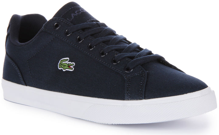 Lacoste Lerond Pro In Navy White For Men