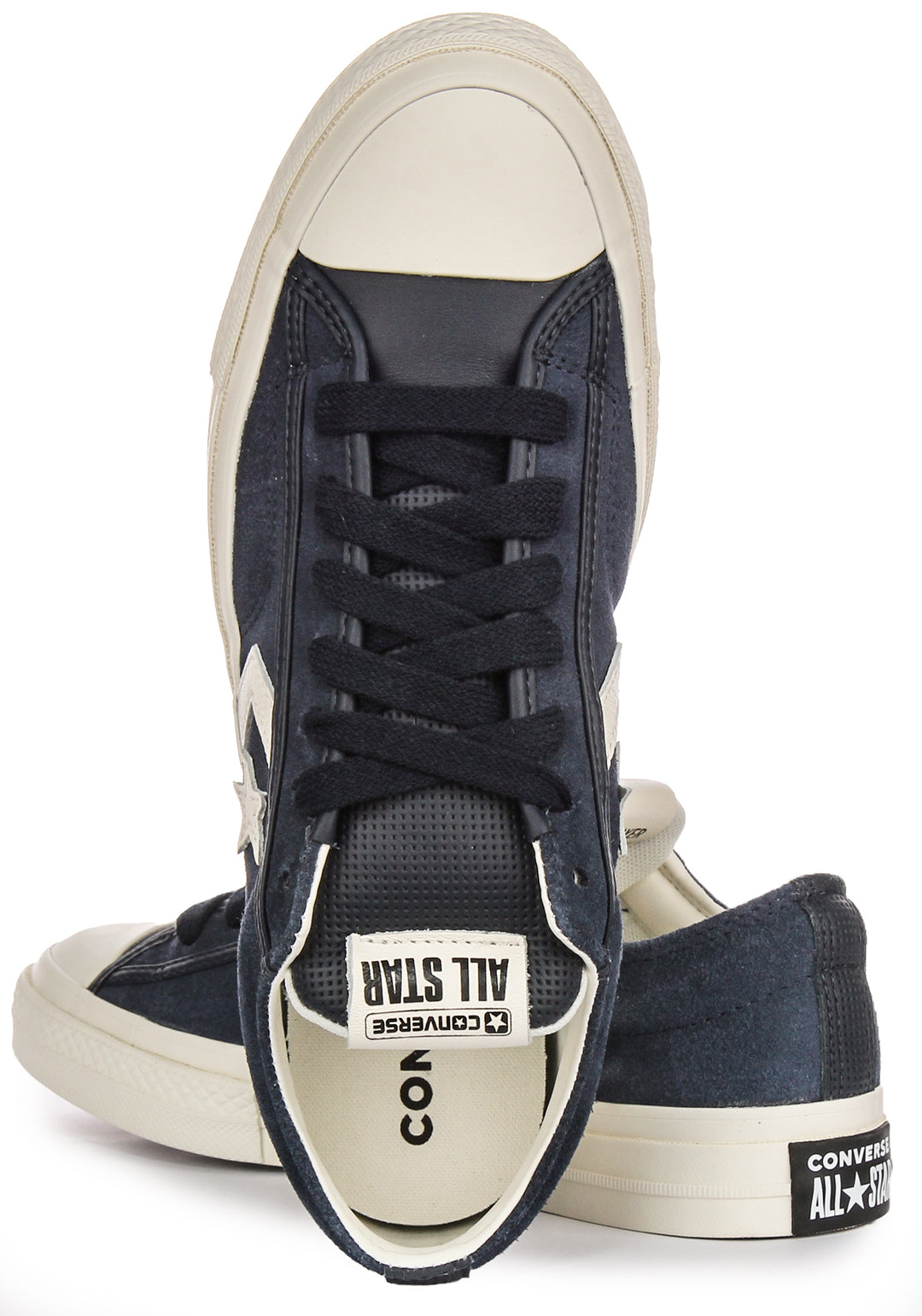 Converse A11533C Star Player 76 In Navy White Suede Trainers