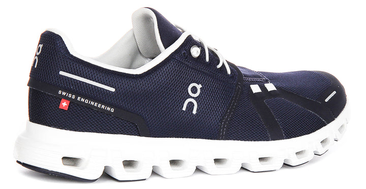 On Running Cloud 6 In Navy White For Men