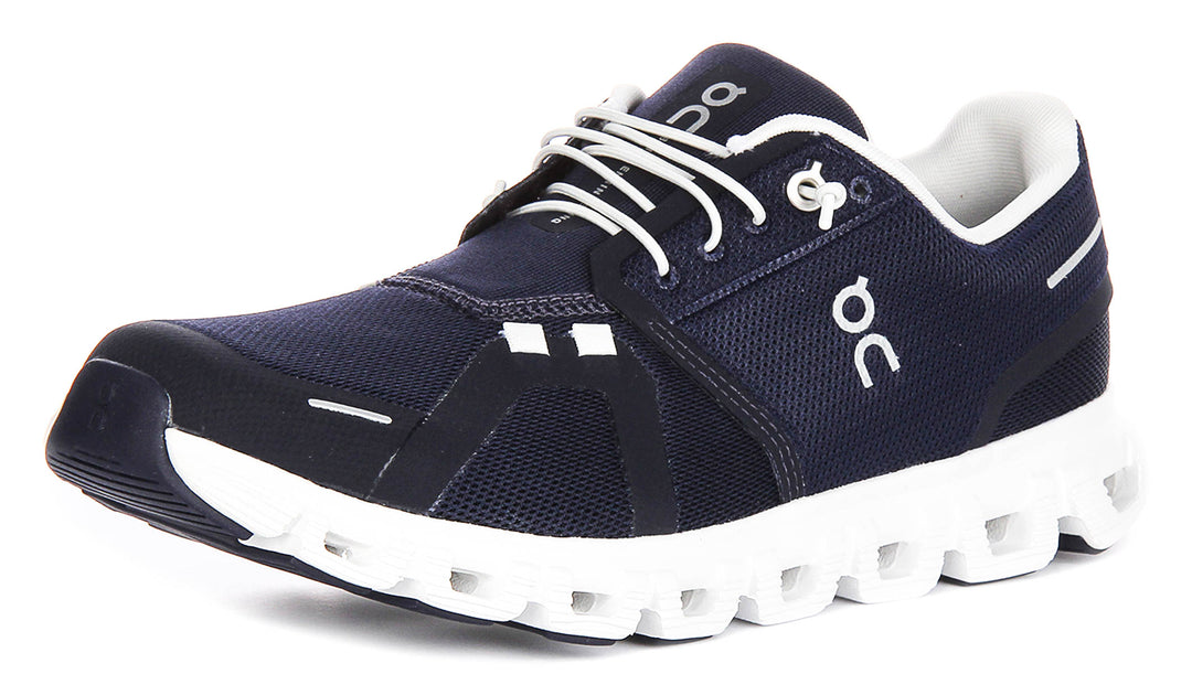 On Running Cloud 6 In Navy White For Men