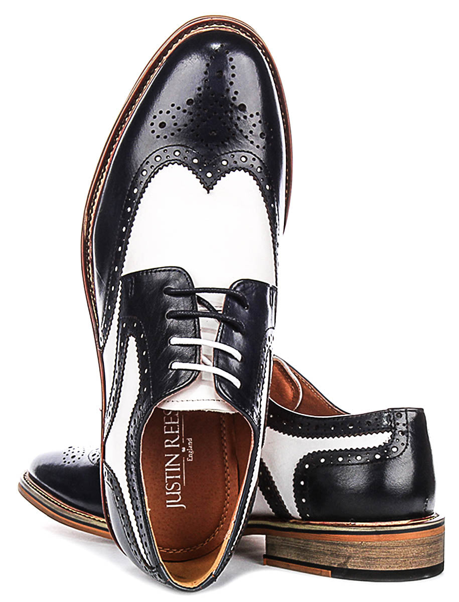 Justinreess England Kai 2 In Navy White For Men