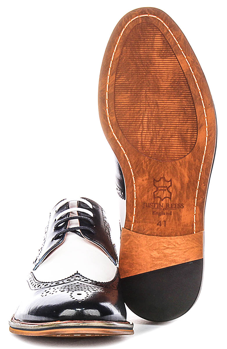 Justinreess England Kai 2 In Navy White For Men