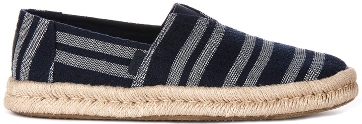 Toms Alpargata Rope 2 In Navy White For Men