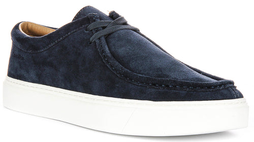 Calvin Klein Hybrid Apron Wallabee In Navy White For Men