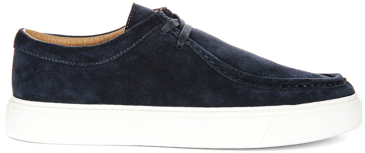 Calvin Klein Hybrid Apron Wallabee In Navy White For Men